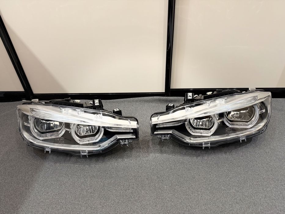 Фари BMW 3 F30 LCI, діодні, full LED 2012-2019 аналог для галогена