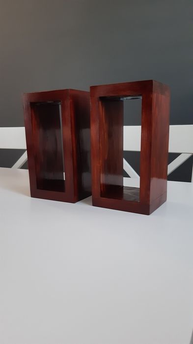 Lampki nocne lite drewno.