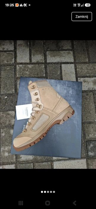 Piaskowe buty trekkingowe Lowa Elite Desert r 42