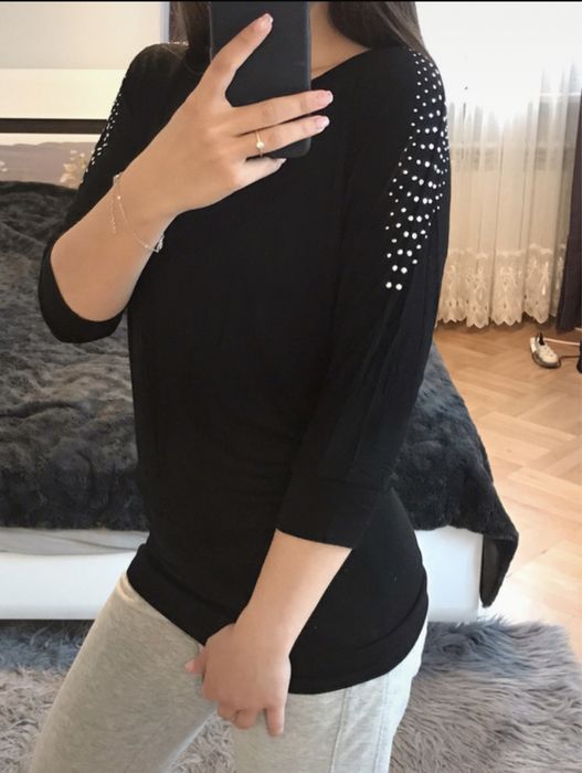 Tunika XXS H&M czarna