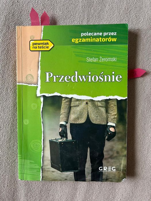 Lektura Przedwiośnie Stefan Żeromski Z Opracowaniem i Streszczeniem Greg