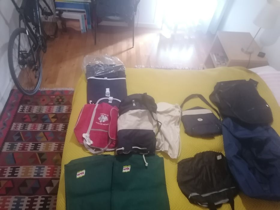 Sacos de viagens e férias variados