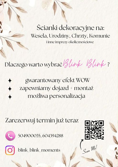 Ścianki dekoracyjne Blink Blink