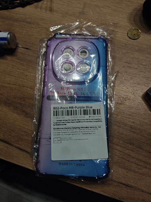 Etui poco M8 2 szt nowe