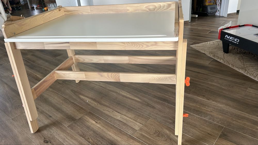 Ikea flisat biurko regulowane dla dzieci