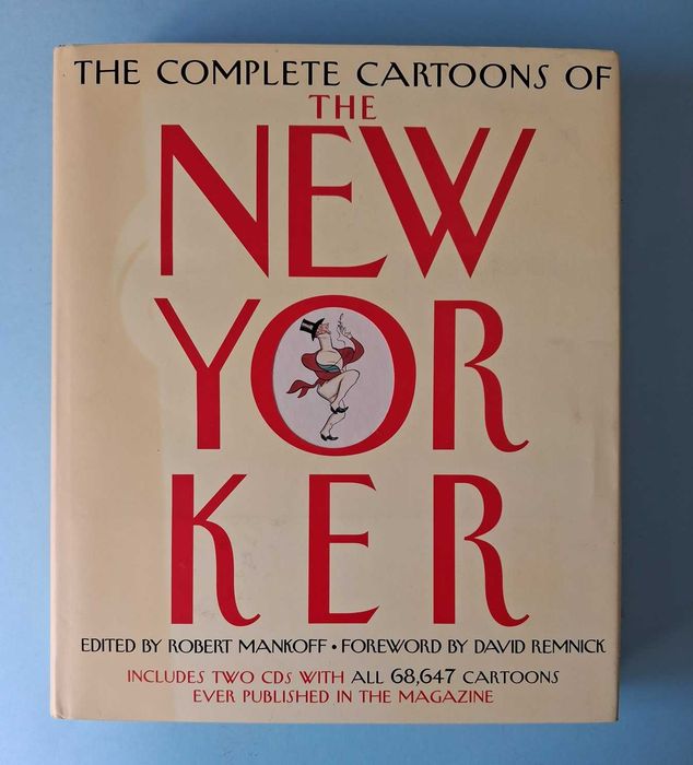 The Complete Cartoons of The New Yorker - livro de luxo com 670 páginas.