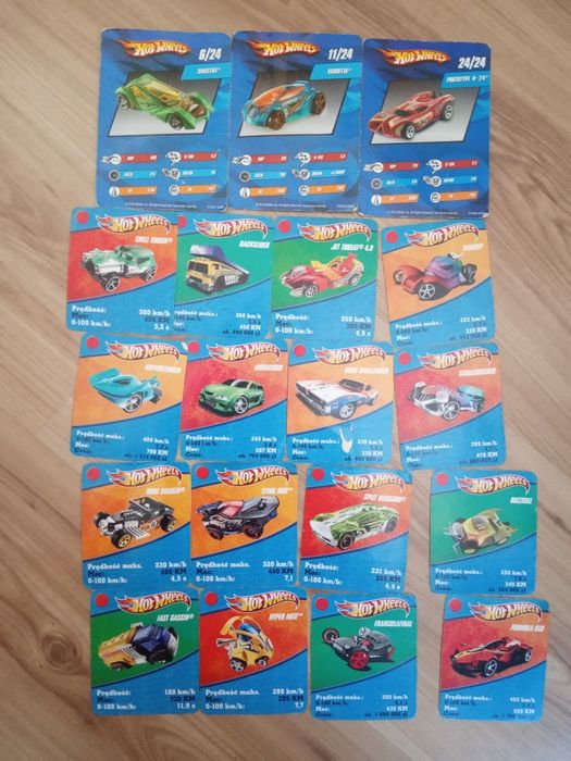 Hot wheels samochód,rysorak,karty,magazyn,zestaw 36aut