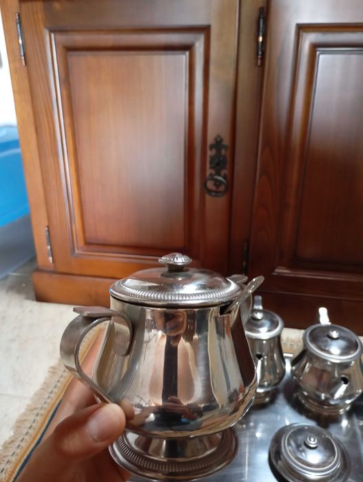 Serviço para chá e café de aço inox, Meridional