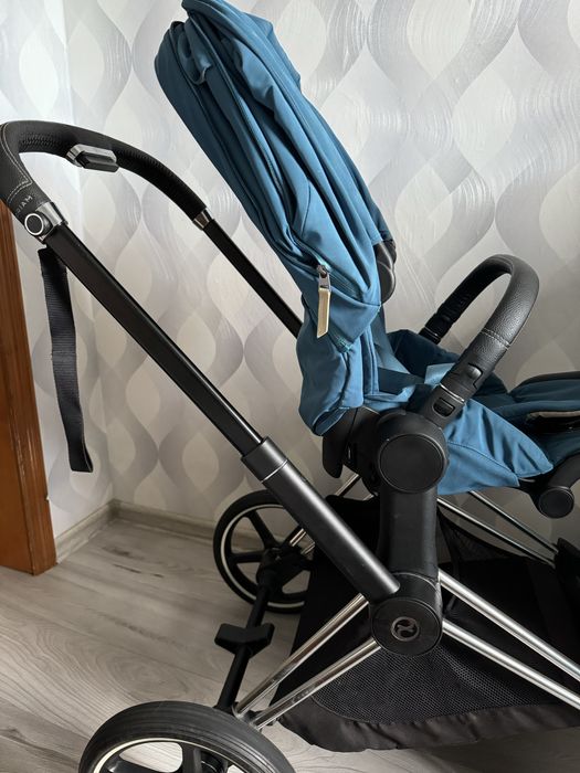 Коляска 2 в 1 Cybex Priam 4.0 Mountain Blue