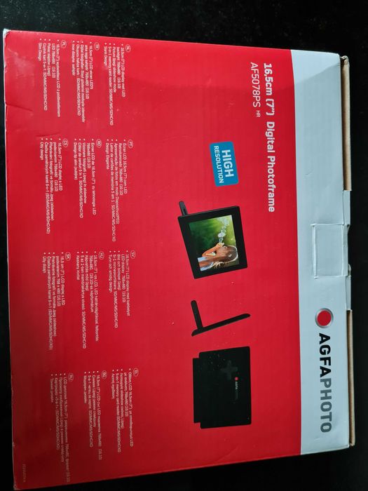 Moldura digital marca AGFA PHOTO