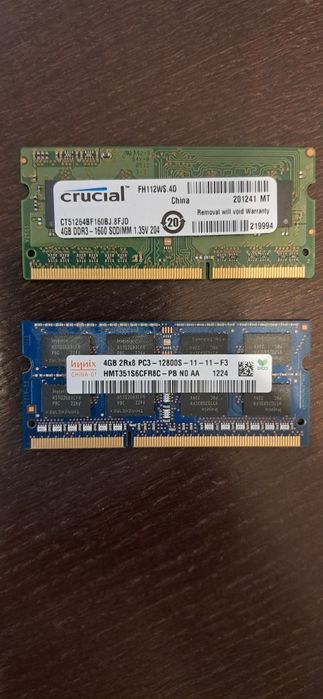 ram do laptopa 2x 4Gb