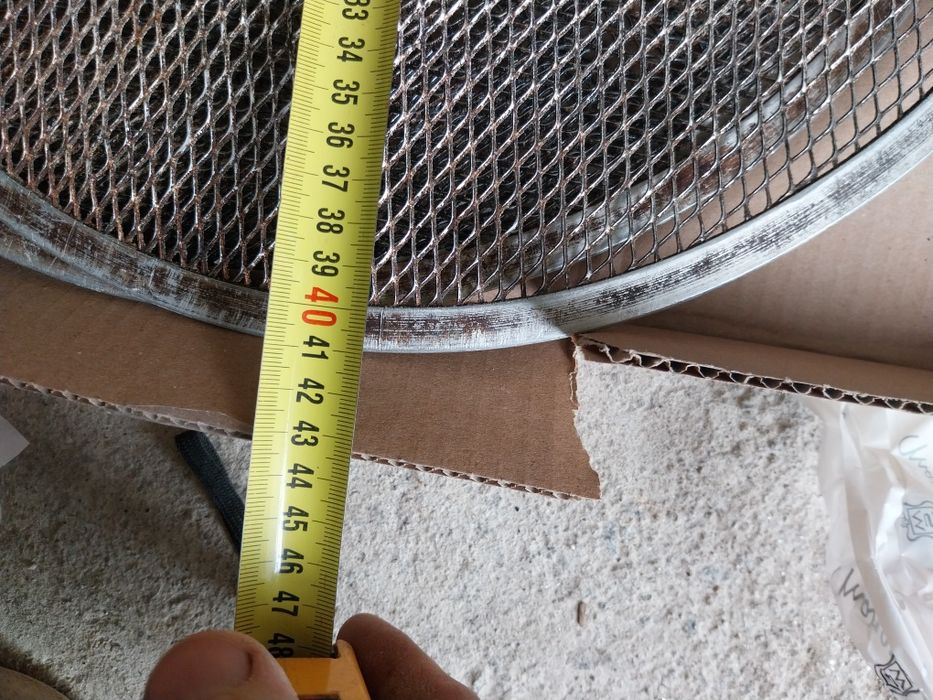 Redes p/pizza em alumínio