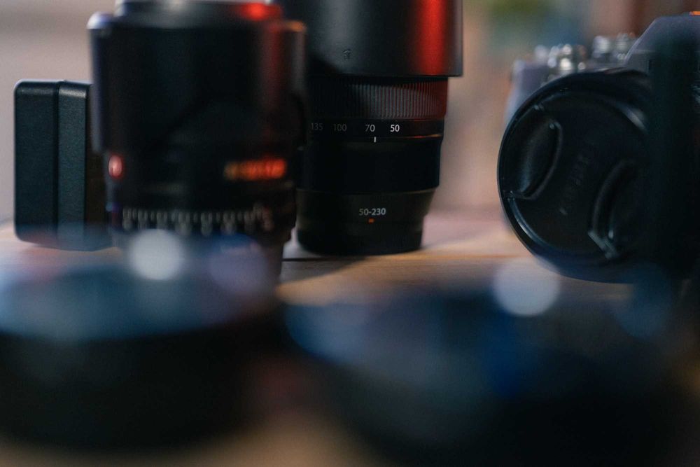 Lente Fujifilm XC 50-230mm OIS (muito pouco uso)