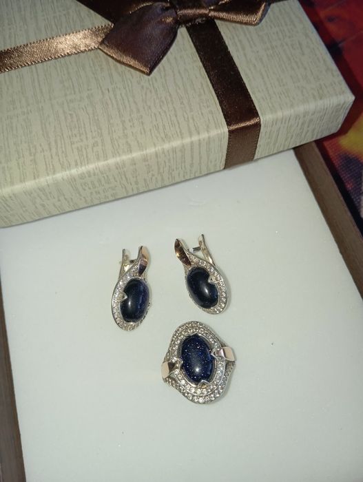 Срібний набір 21 розмір