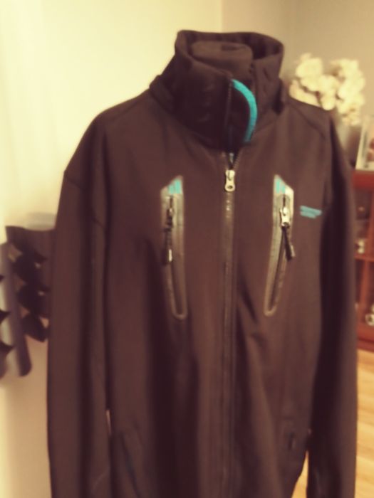 Kurtka meska sportowa 7XL czarna freestep