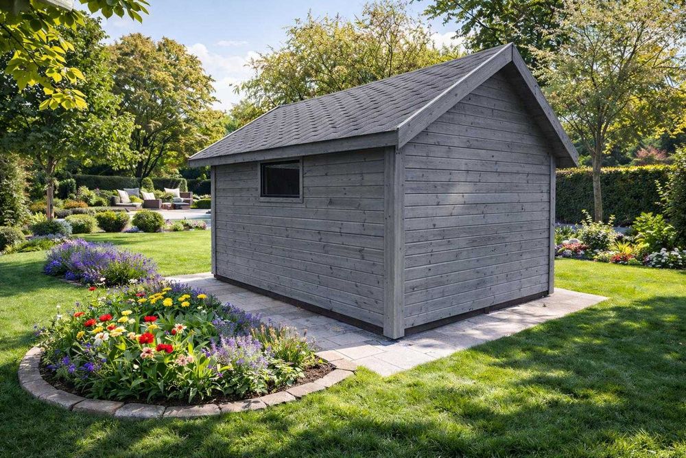 Domek narzędziowy ogrodowy "BARI" 3x4 TG Wooden Constructions