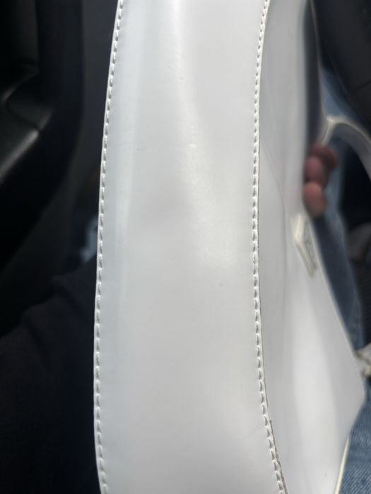 Женская сумка Prada Cleo Shoulder Bag in white