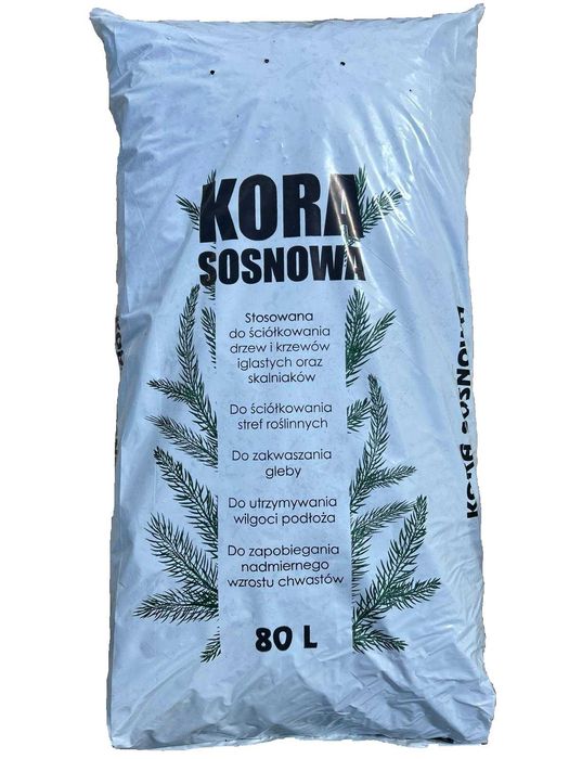 Kora sosnowa 80L Warszawa okolice