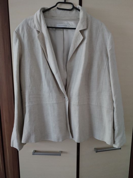 Marynarka z domieszką lnu