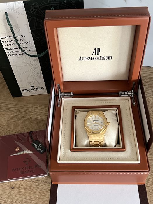 Zegarek Audemars Piguet Royal Oak Frosted Gold AAA+