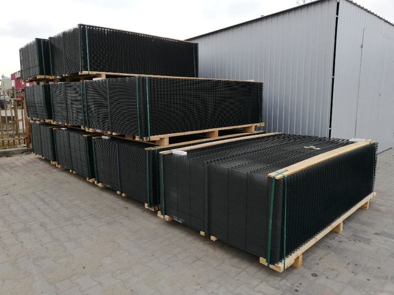 Ogrodzenie łupane modułowe JONIEC panel ogrodzeniowy, siatka leśna