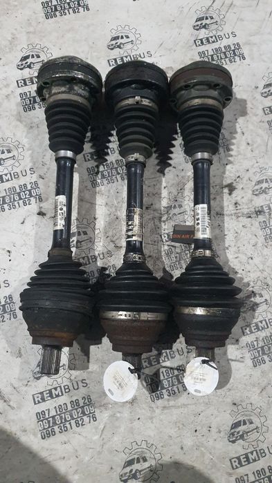 Полуось передня ліва vw golf 5, cc, Passat b6, b7, skoda, seat 1.9 2.0