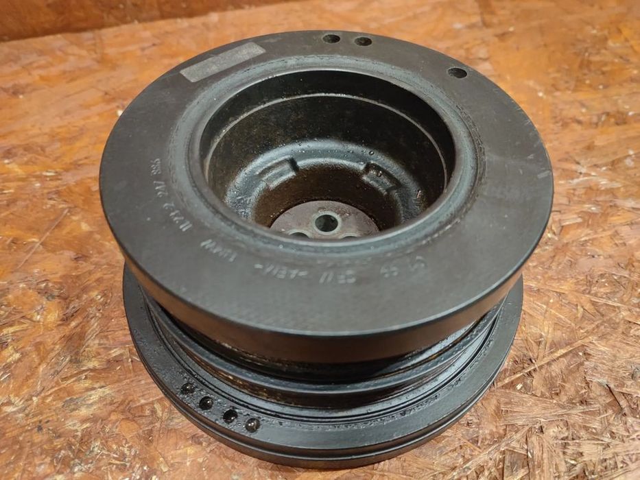 bmw e39 / e38 / e53 oryginalne koło pasowe wał / tłumik drgań gumo
