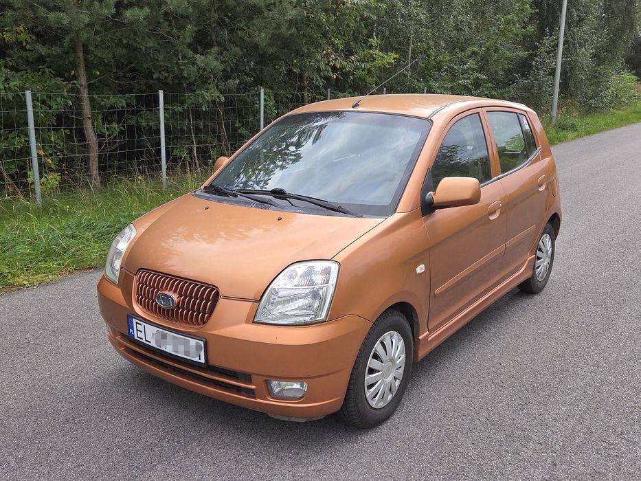 Kia Picanto 1.0 Benzyna Zadbana - Klimatyzacja,  Nowy akumulator i opony, Mega Ekonomiczna