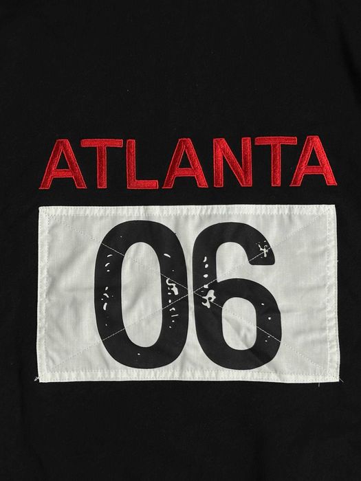 Худі Mowalola Atlanta Hooded Sweatshirt black кофта чорна худи