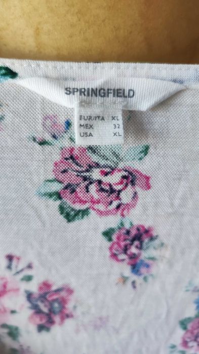Vestido linho Springfield