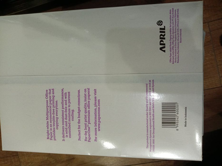 Папір А4 80 г/м2 500