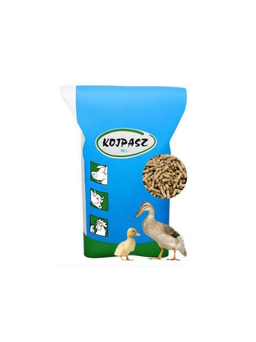 PASZA DLA KACZEK GRANULAT od 1 do 4 tygodnia życia – 25kg KOJPASZ