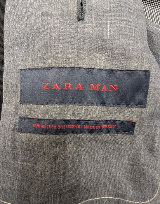 Marynarka casualowa Zara Man granarowa 48 S/M