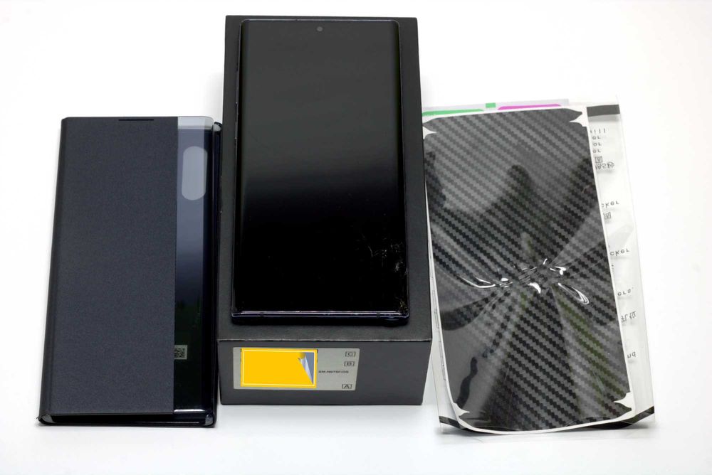 Телефон Samsung not 10 plus 256/12 побите скло, остальне все робоче