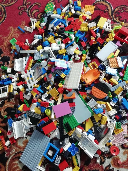 Klocki Lego belville duży zestaw plus 2 pojemniki na klocki