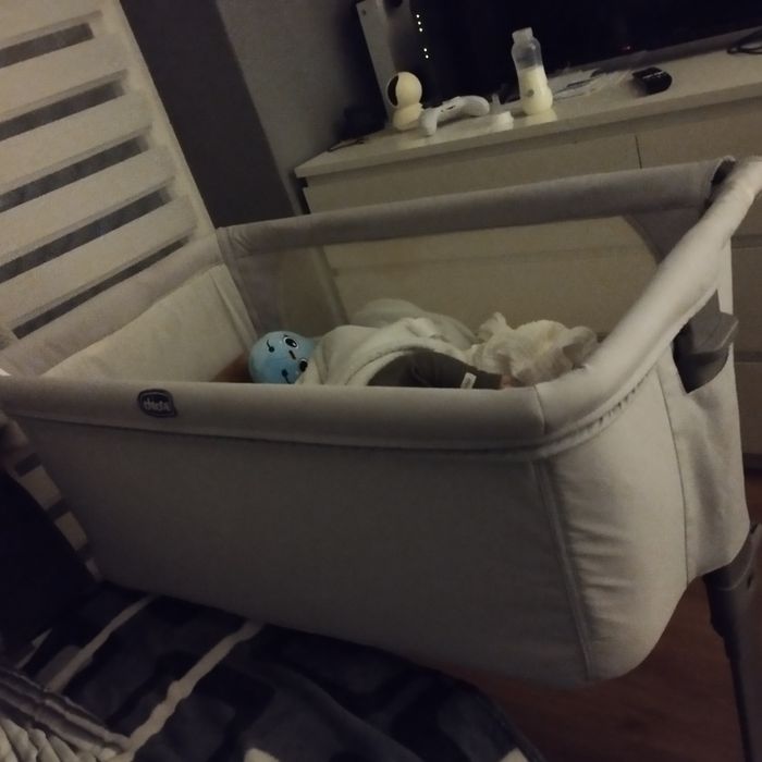 Sprzedam łóżeczko dostawkę