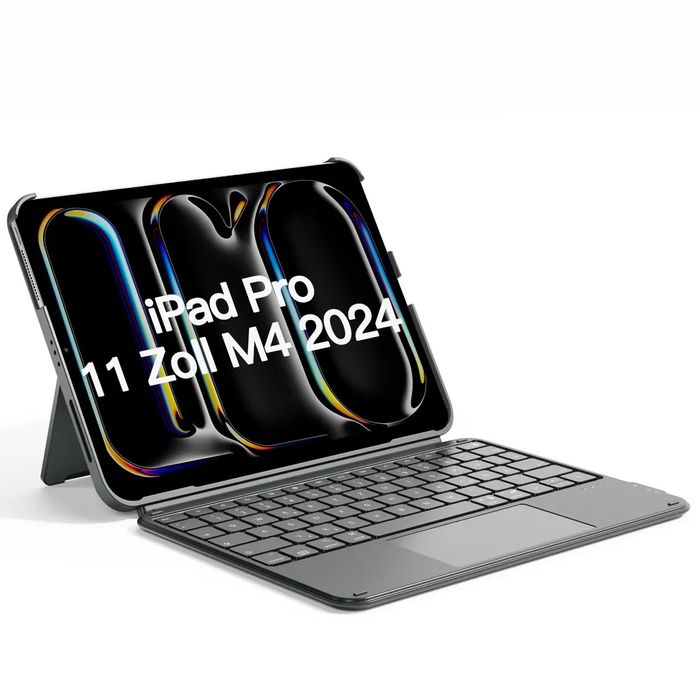 inateck KB04122GRAY Inateck iPad Keyboard 11" gray 10th Gen. Compa