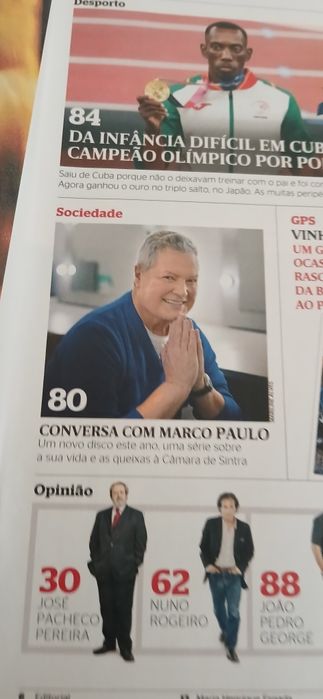 Revista Sábado - Marco Paulo