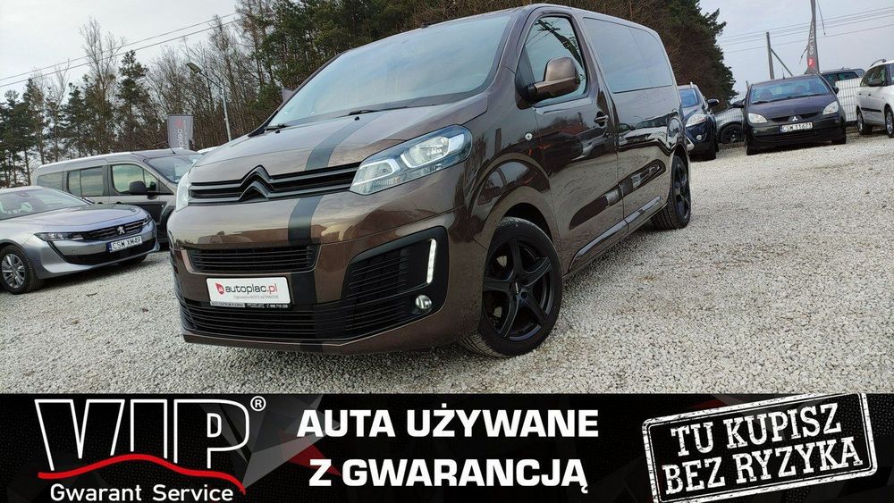 Citroën Jumpy SPACE TOURER 1.6D 116kM 8 os. Led Klima Temp. Czujniki GWARANCJA