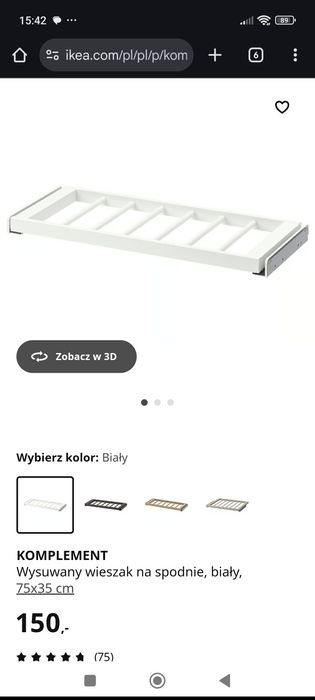 Sprzedam komponenty do szaf pax Ikea
