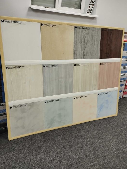 пластикова вагонка під дерево, безшовні ПВХ панелі на стелю, стіну