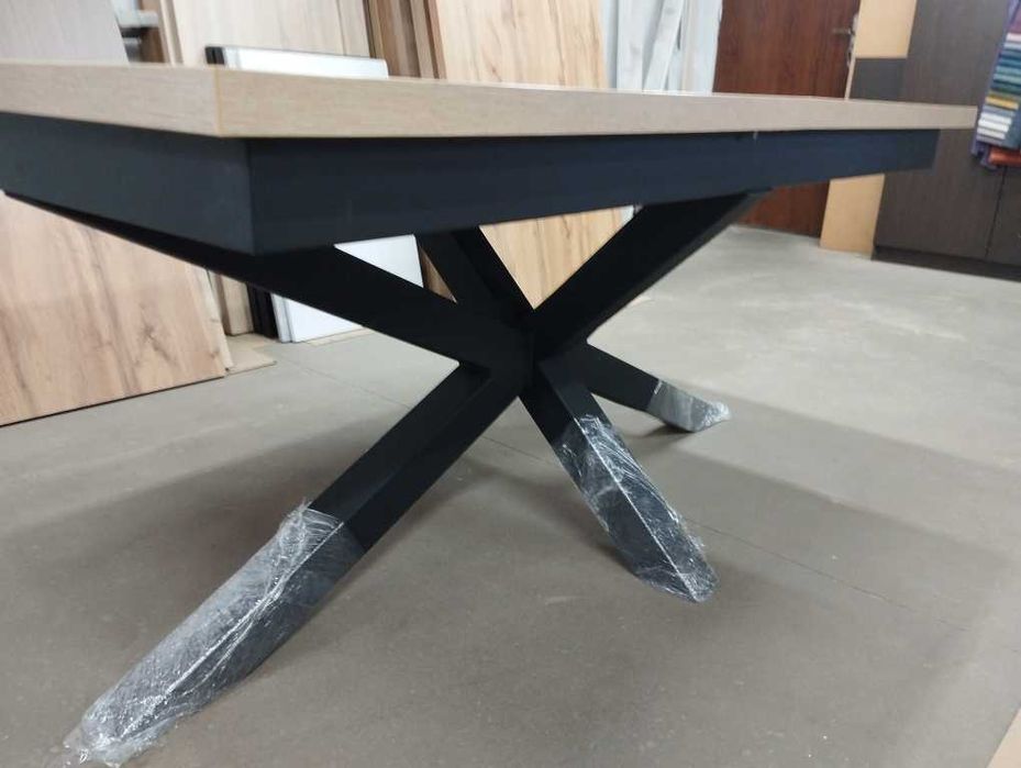 Stół rozkładany Loft PAJĄK v2 200x300/100cm Lancelot Artisan Halifax