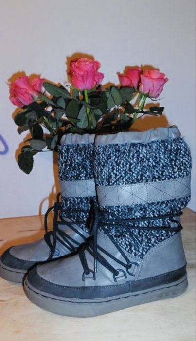 Kozaki Anna Field śniegowce, roz. 37 botki emu sznurowane ugg zima