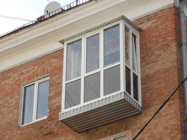 Расширение балкона с выносом Достроить балкон к квартире Утепление