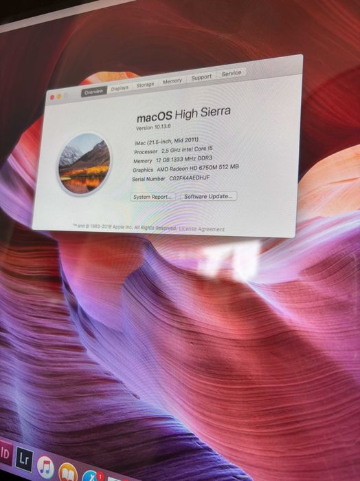Apple iMac 21.5" + Teclado e Magic Mouse | Excelente Estado
