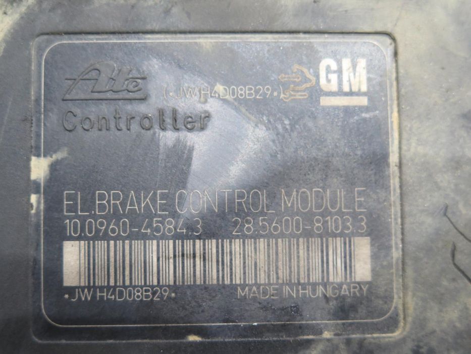 Módulo De Abs Opel Astra J Ref: 10020604494 | 13412550 2009 - 2015