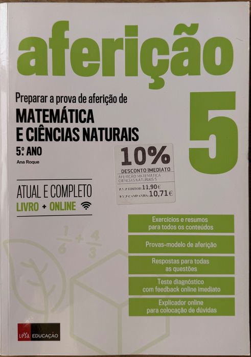 História e Geografia, Matemática - manuais escolares do 5.º ano.