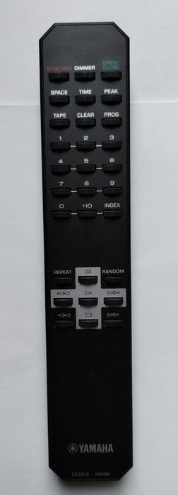 Oryginalny pilot Yamaha V492580 (CDX2) do odtwarzacza CD
