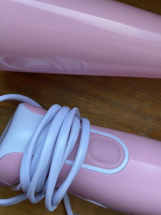 Blender reczny rozowy