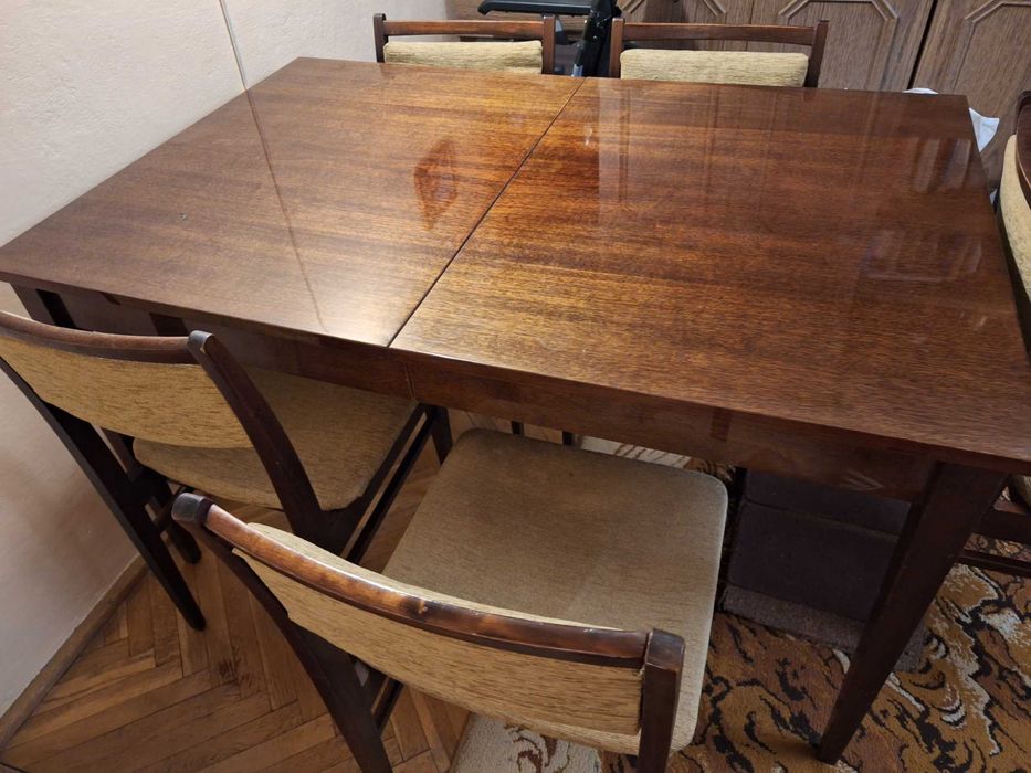 kredens PRL wysoki połysk